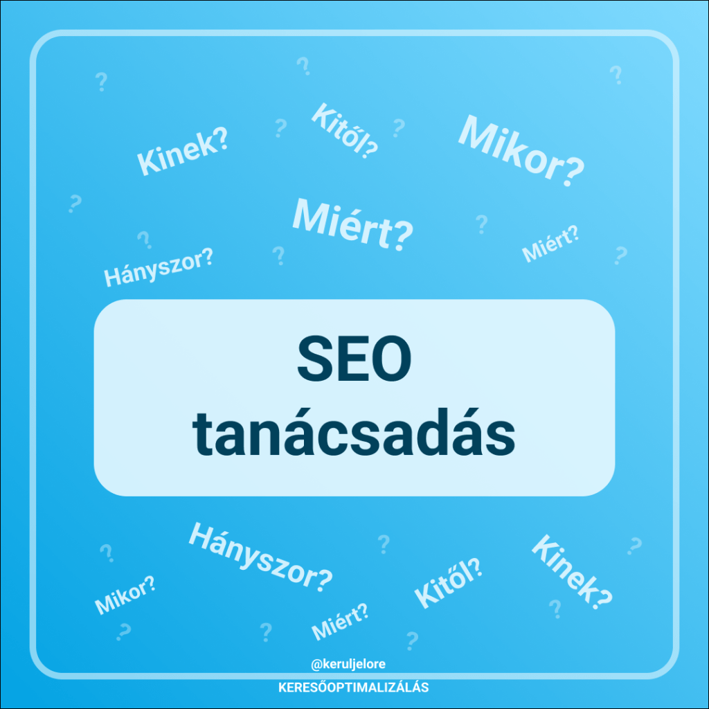 SEO tanácsadás - Kerülj előre